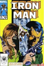 Iron Man (1968) #203 cover