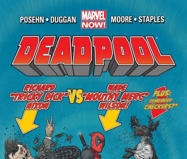  cover from Deadpool (2012) #3 (2ND PRINTING VARIANT)