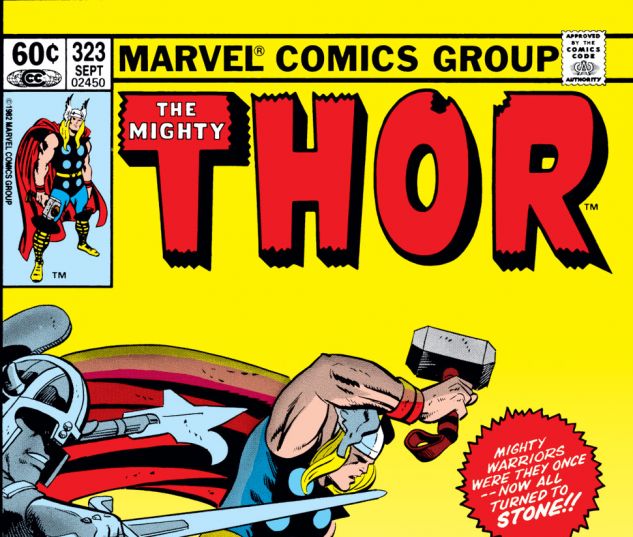 Thor (1966) #323 Cover