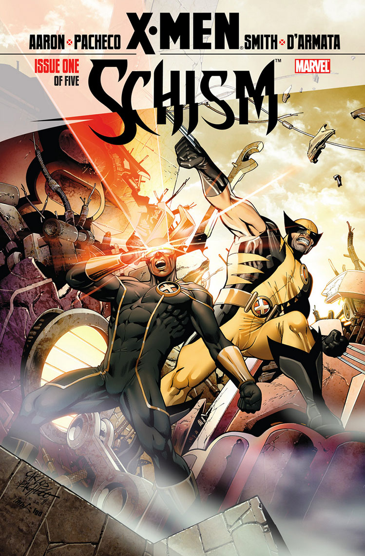 Details about   X-men Schism #1 Third 3rd Print Sketch Variant Marvel Comics 2011 NM 