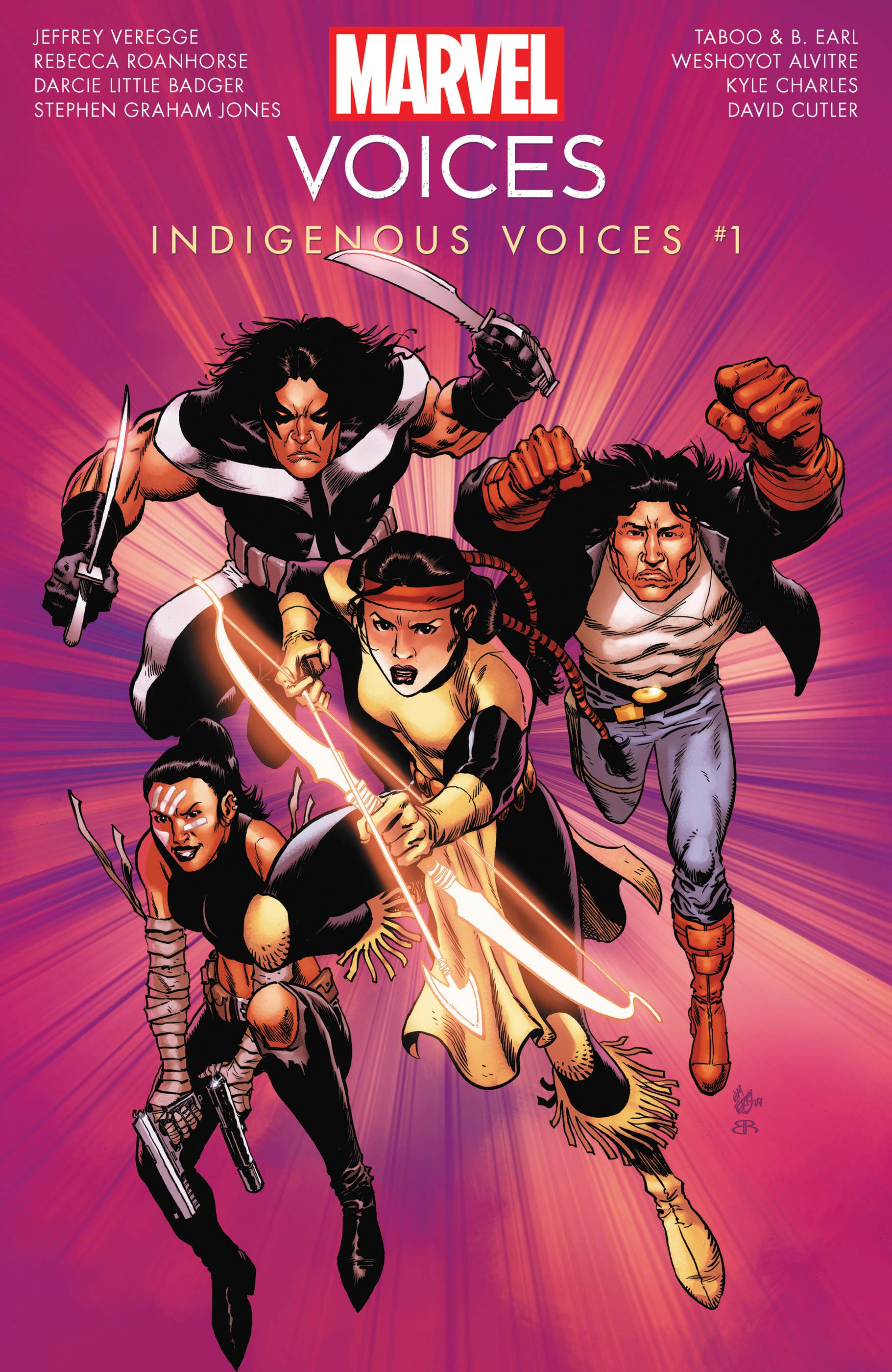 Marvel's Indigenous Voices #1 Cover by James Terry
