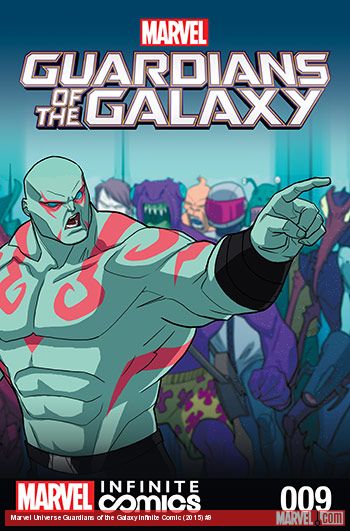 Marvel Universe Guardians of the Galaxy Infinite Comic (2015) #9