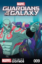 Marvel Universe Guardians of the Galaxy Infinite Comic (2015) #9 cover