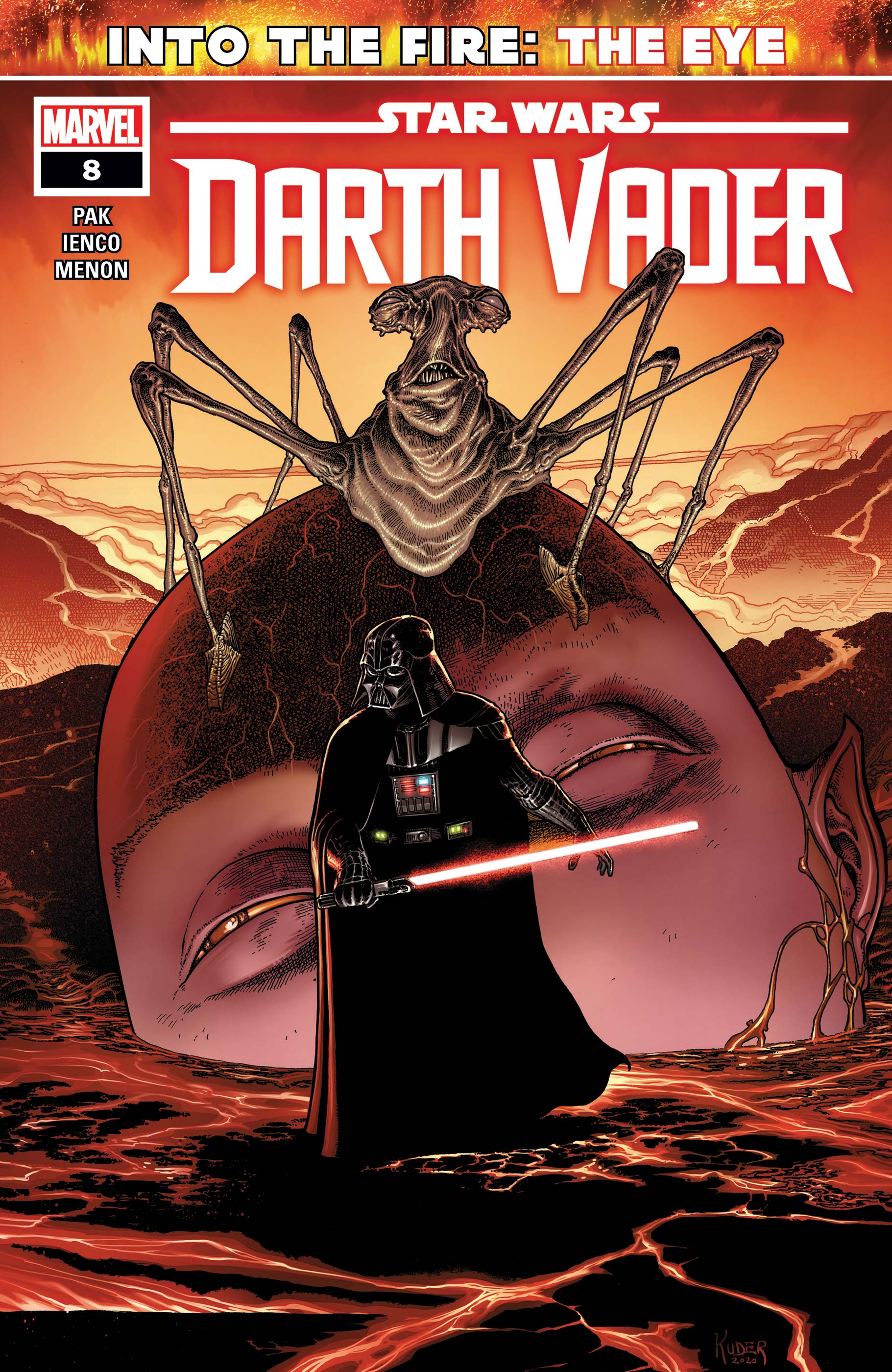 Star Wars Darth Vader 8 NM Main cover 8A first 1st print 2020 NEW MARVEL