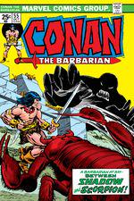 Conan the Barbarian (1970) #55 cover