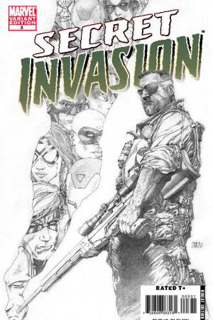 Secret Invasion (2008) #3 (SKETCH VARIANT) Secret Invasion (2008) #3 (SKETCH VARIANT)