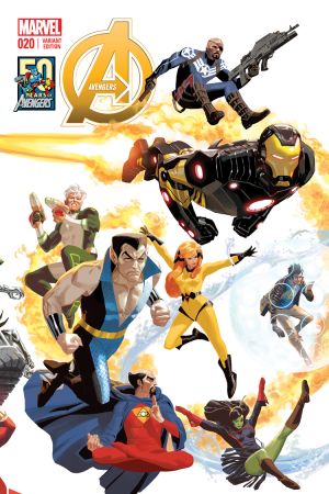 Avengers (2012) #20 (Acuna Avengers 50th Anniversary Variant)