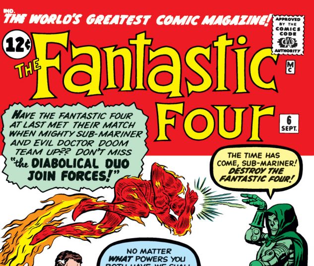 Fantastic Four (1961) #6 Cover