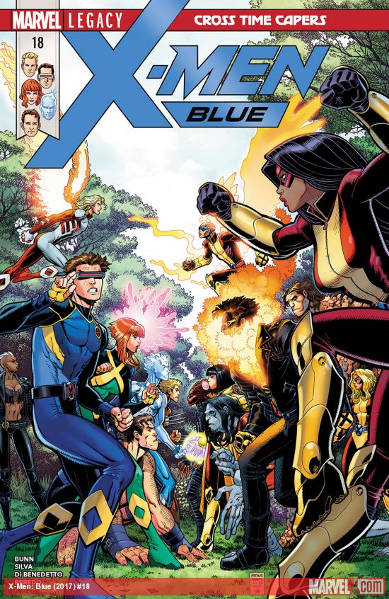 Cover of X-Men: Blue #18