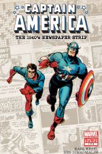 Captain America: The 1940s Newspaper Strip (2010) #1 cover