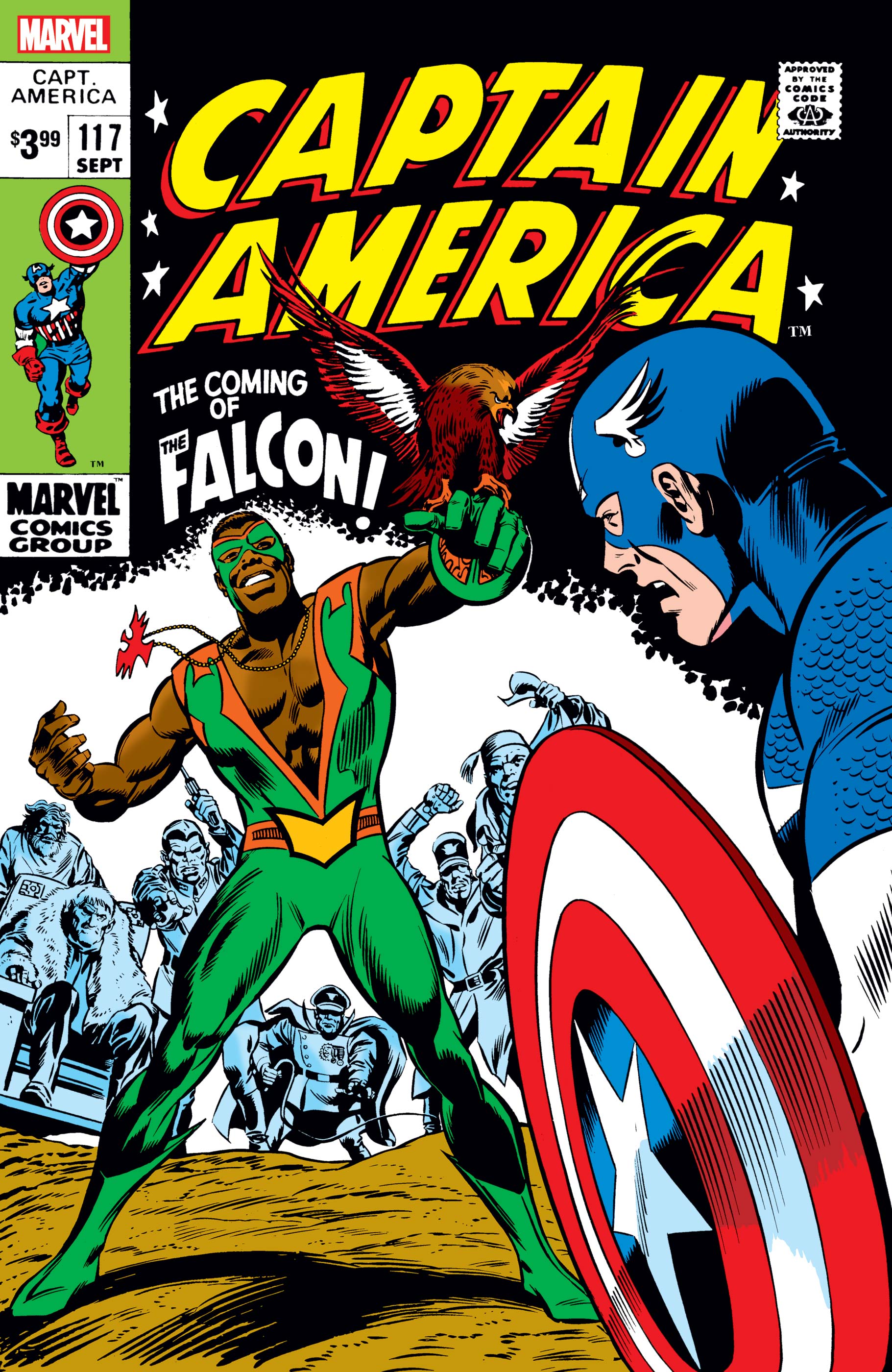 Captain America 117 Facsimile Edition (2021) Comic