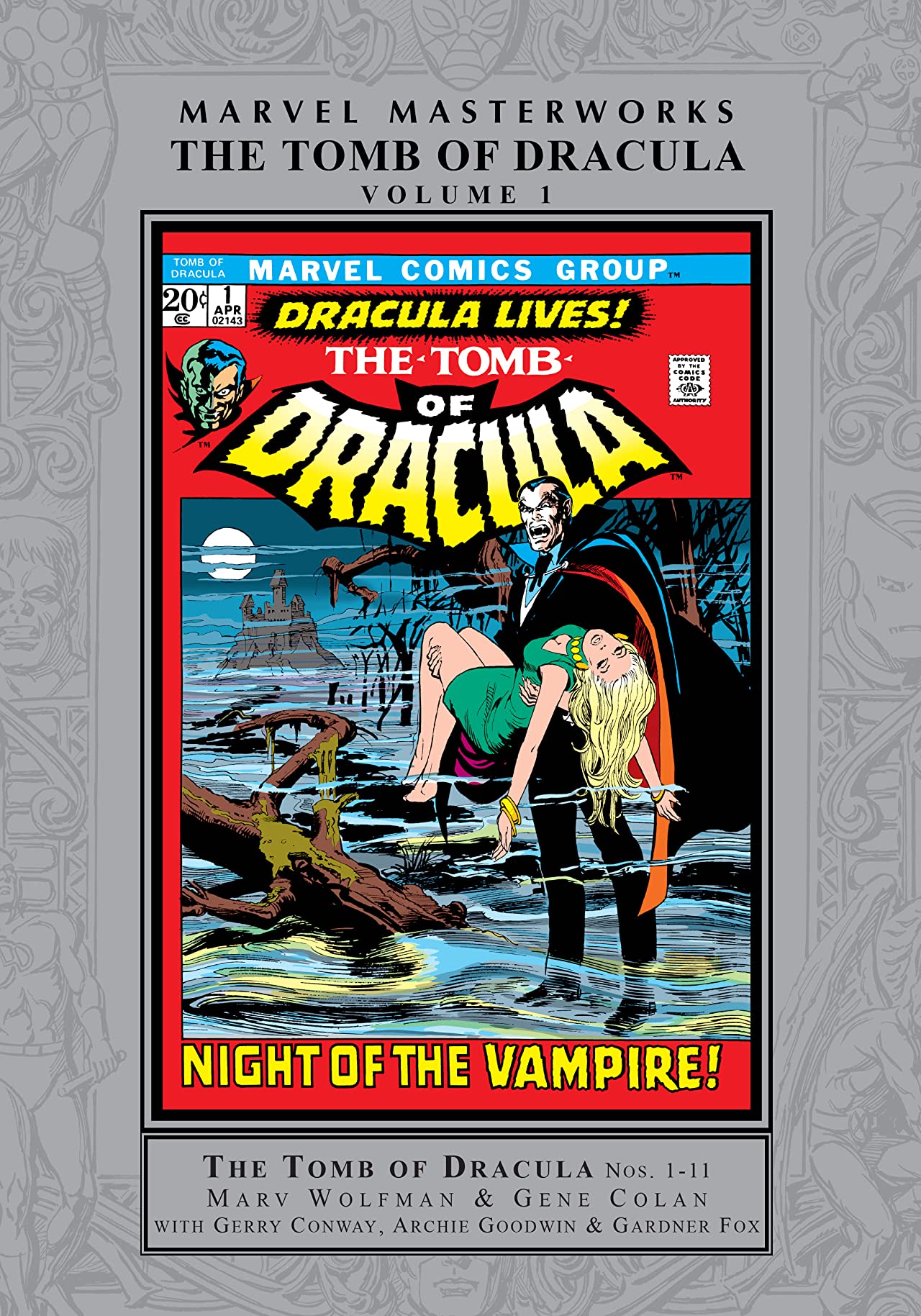 Marvel Masterworks: The Tomb Of Dracula Vol. 1 (Hardcover)