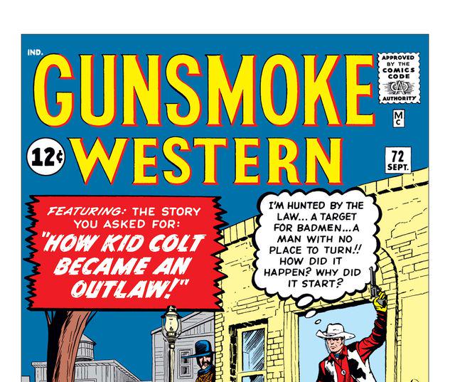 Gunsmoke Western #72