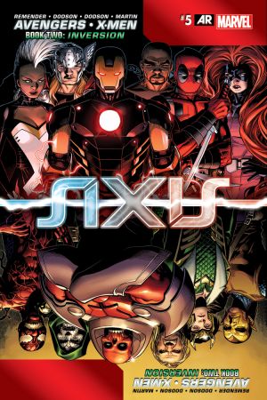 AVENGERS & X-MEN AXIS # 4   VARIANT Comic Action 2015 limitiert 333 Expl. 
