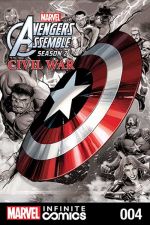 Marvel Universe Avengers Assemble: Civil War (2017) #4 cover