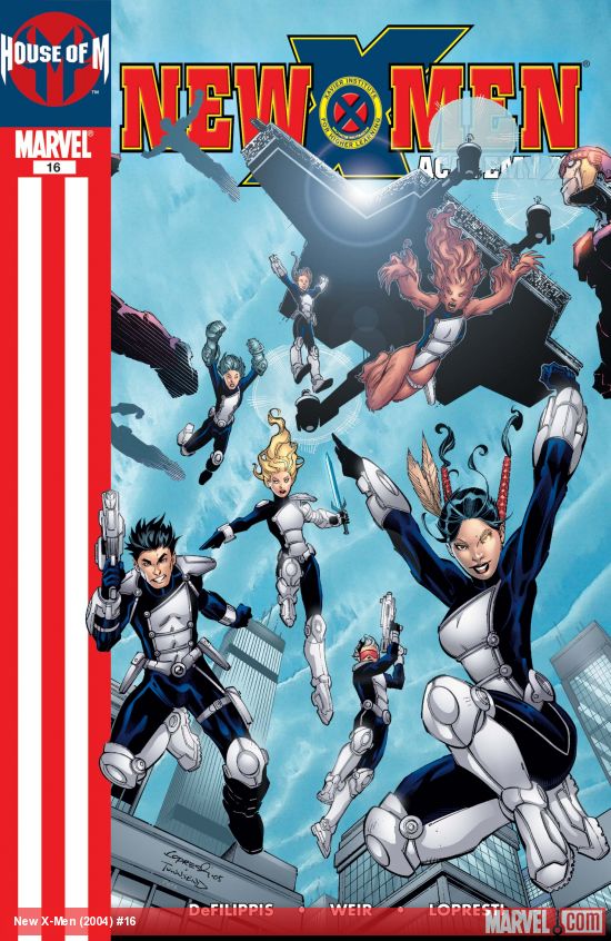 Cover of New X-Men #16