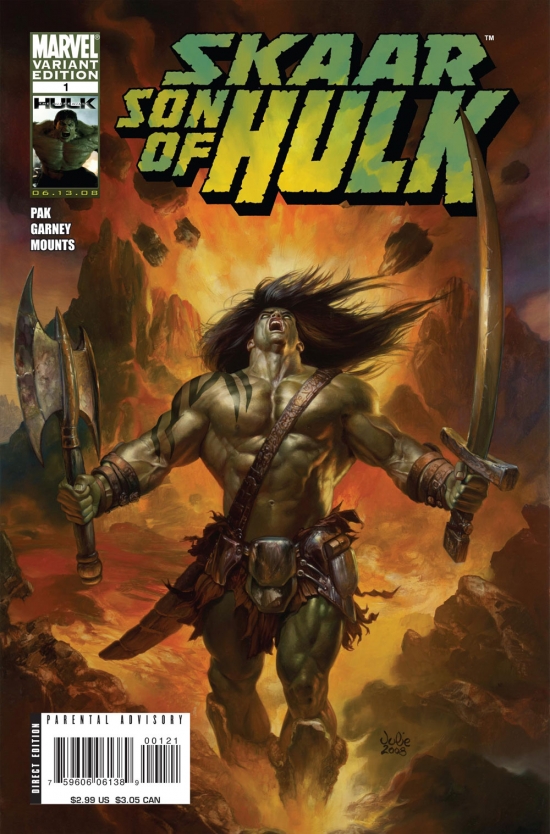 Skaar: Son of Hulk (2008) #1 (Variant Edition)