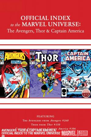 Avengers, Thor & Captain America: Official Index to the Marvel Universe #8 