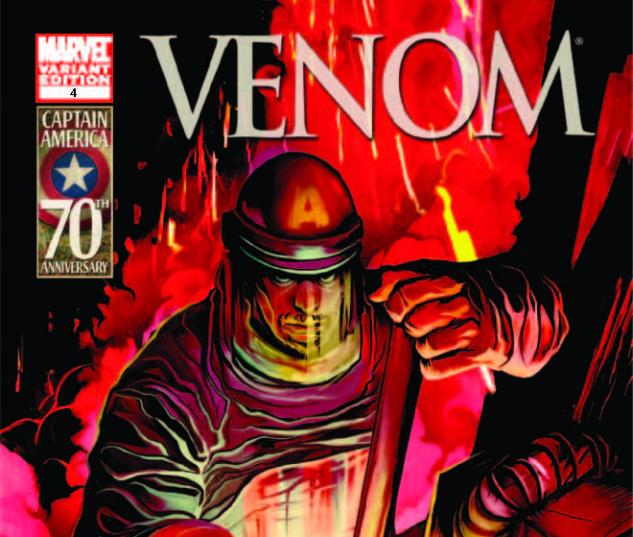 Venom (2011) #4, I Am Captain America Variant
