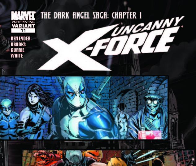 Uncanny X-Force (2010) #11, 2nd Printing Variant
