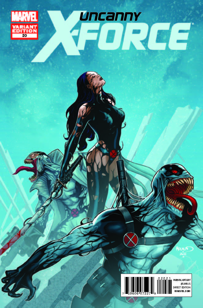 Uncanny X-Force (2010) #20 (Venom Variant)
