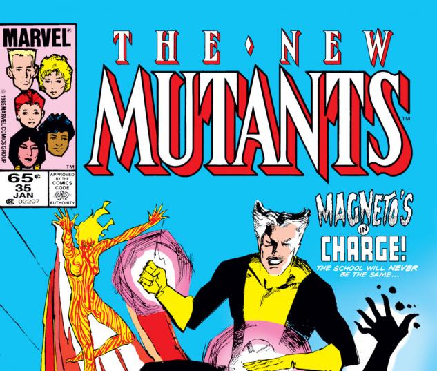New Mutants (1983) #35 Cover