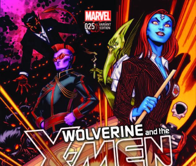 WOLVERINE & THE X-MEN 25 THINGS TO COME VARIANT (WITH DIGITAL CODE)
