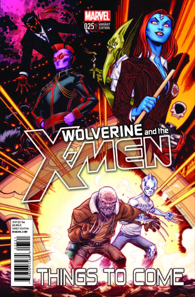 Wolverine & the X-Men (2011) #25 (Things to Come Variant)