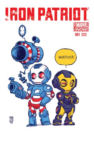 Iron Patriot (2014) #1 (Young Variant)