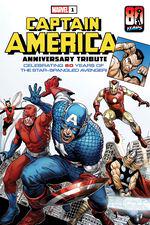 Captain America Anniversary Tribute (2021) #1 cover