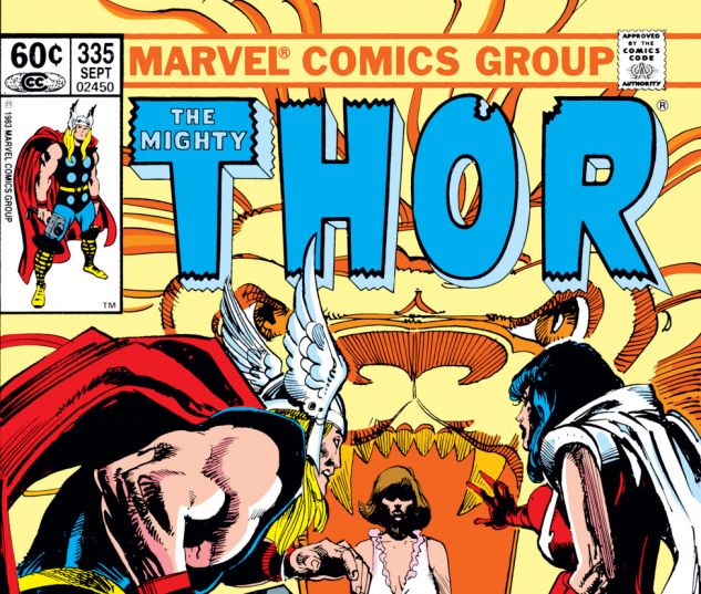 Thor (1966) #335 Cover