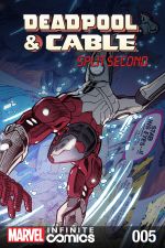 Deadpool & Cable: Split Second Infinite Comic (2015) #5 cover
