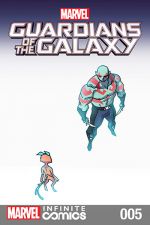 Marvel Universe Guardians of the Galaxy Infinite Comic (2015) #5 cover
