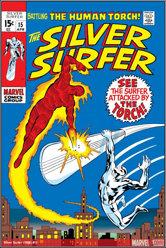 Silver Surfer (1968) #15