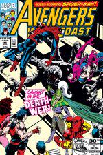 West Coast Avengers (1985) #85 cover