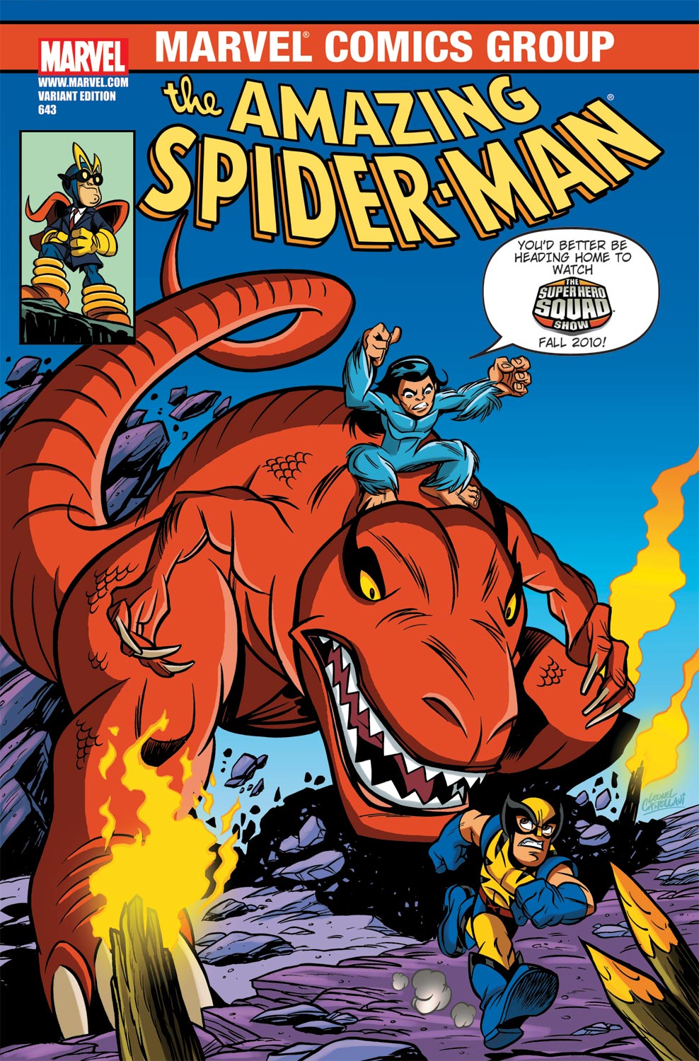 Amazing Spider-Man (1999) #643 (SHS VARIANT)