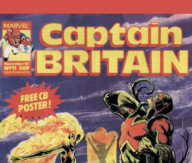 Captain Britain (1985) #11 Cover