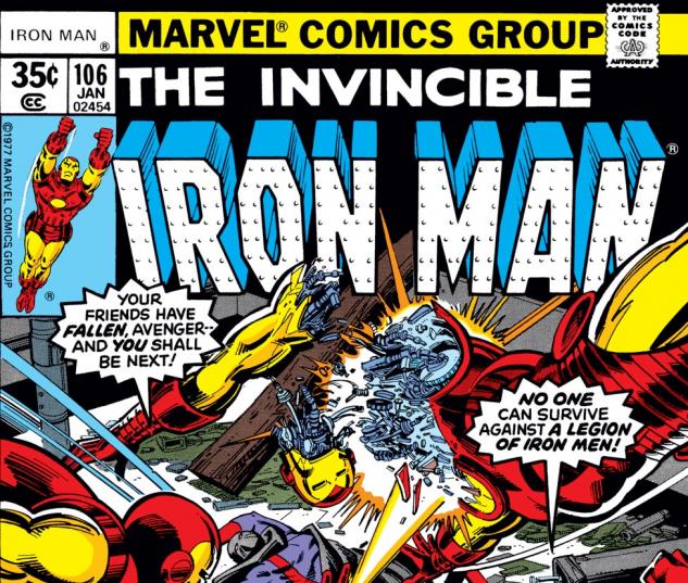 Iron Man (1968) #106 Cover