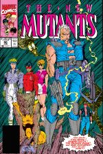 New Mutants (1983) #90 cover
