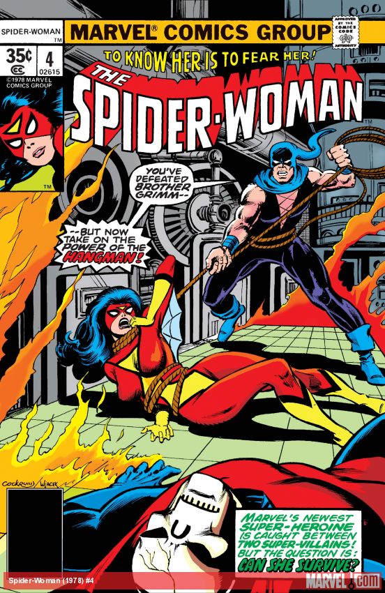 Spider-Woman (1978) #4 comic book cover