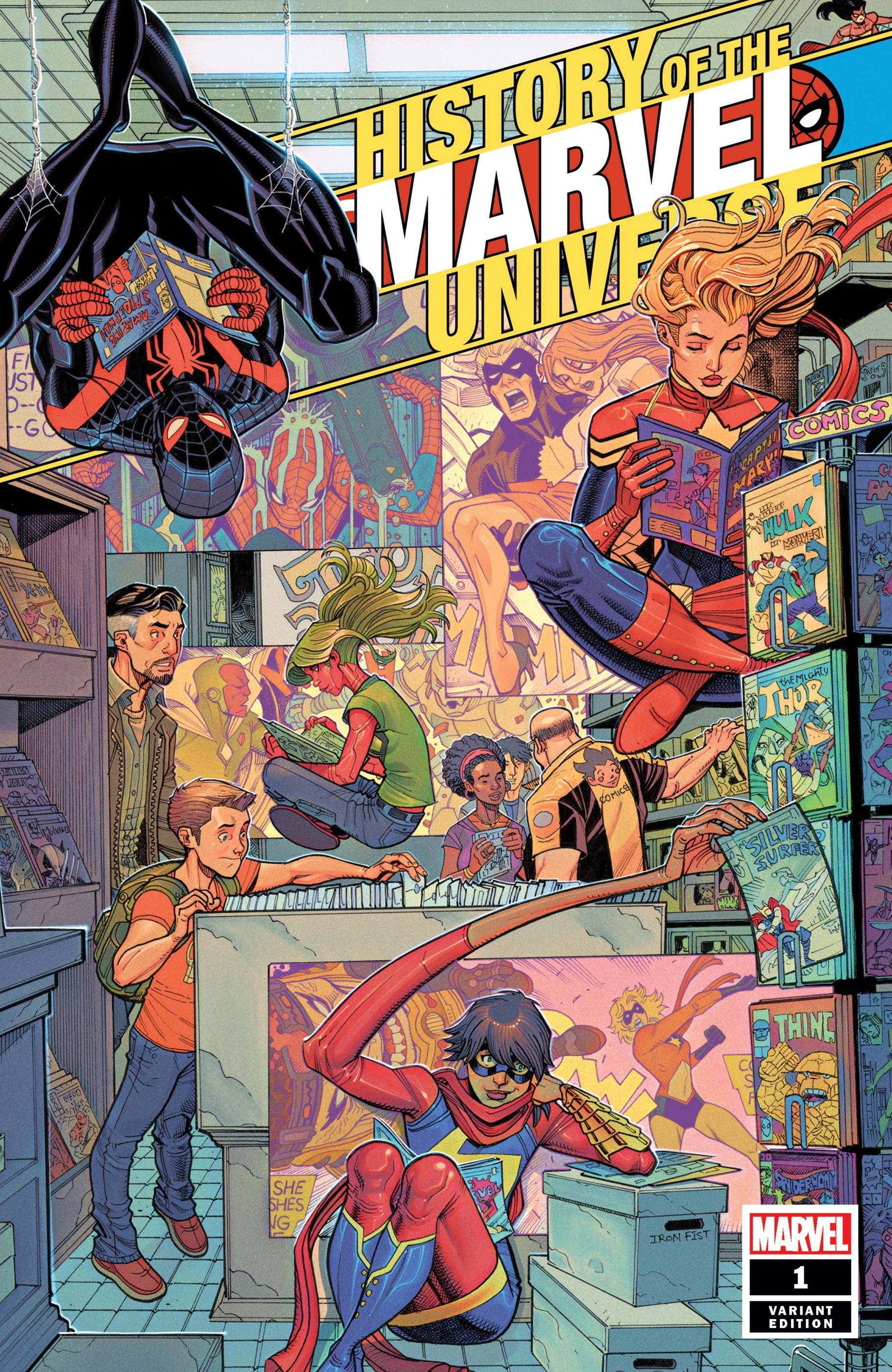 History of the Marvel Universe #1 Marvel Comics 2019 Javier Rodriguez Variant 