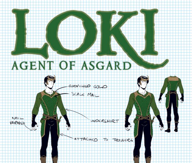 Loki Agent Of Asgard 14 2 Mckelvie Design Variant Comic Issues Marvel