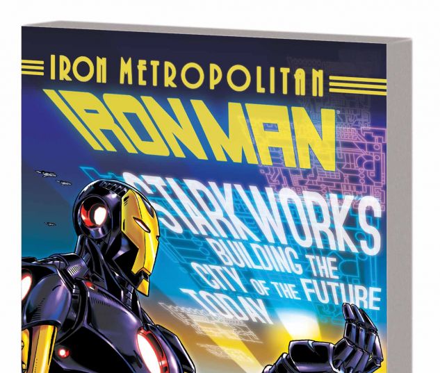 Iron Man Iron Metropolitan Trade Paperback Comic