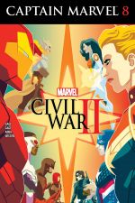 Captain Marvel (2016) #8 cover