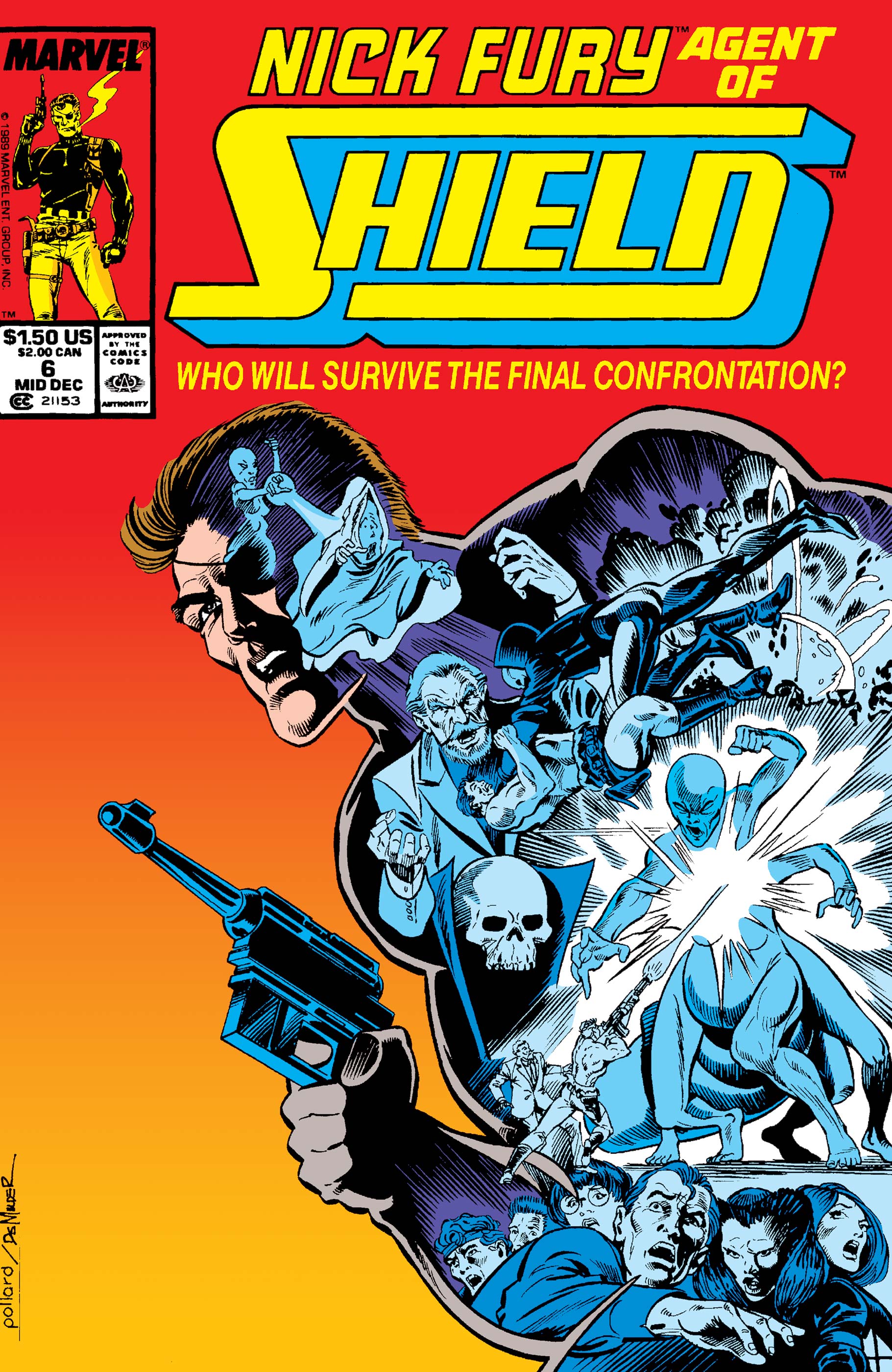 Nick Fury, Agent Of S.H.I.E.L.D. (1989) #6 | Comic Issues | Marvel