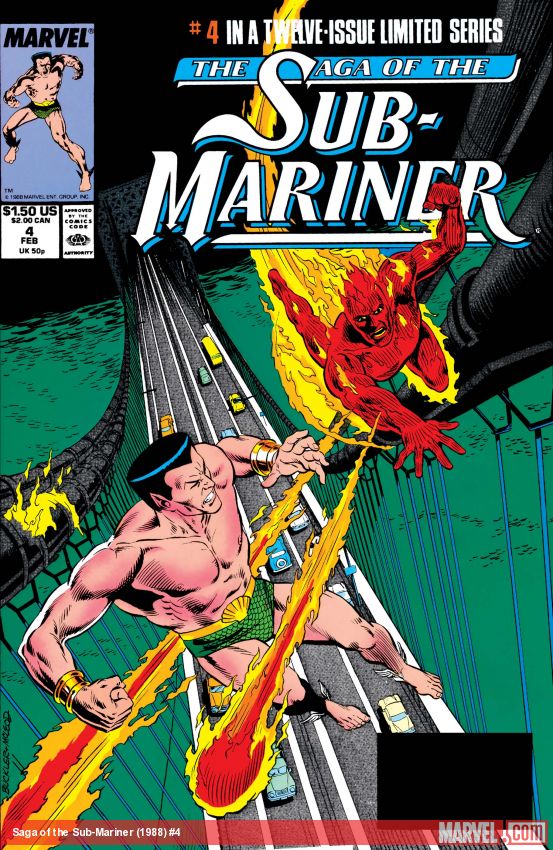 Saga of the Sub-Mariner (1988) #4