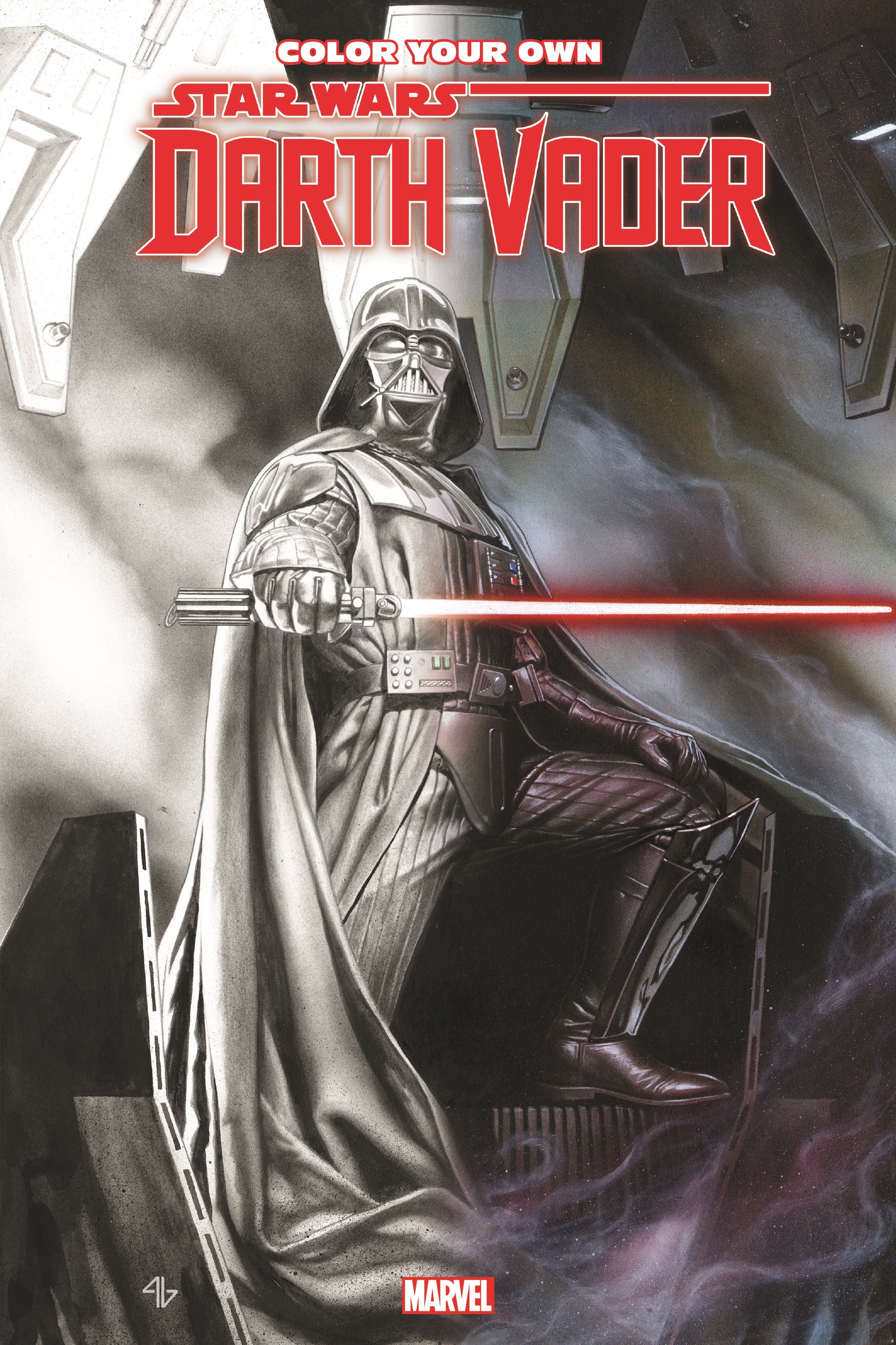 Color Your Own Star Wars: Darth Vader (Trade Paperback)