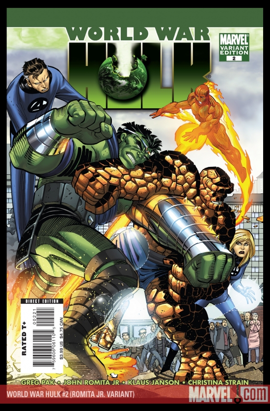 World War Hulk (2007) #2 (JRJR Variant)