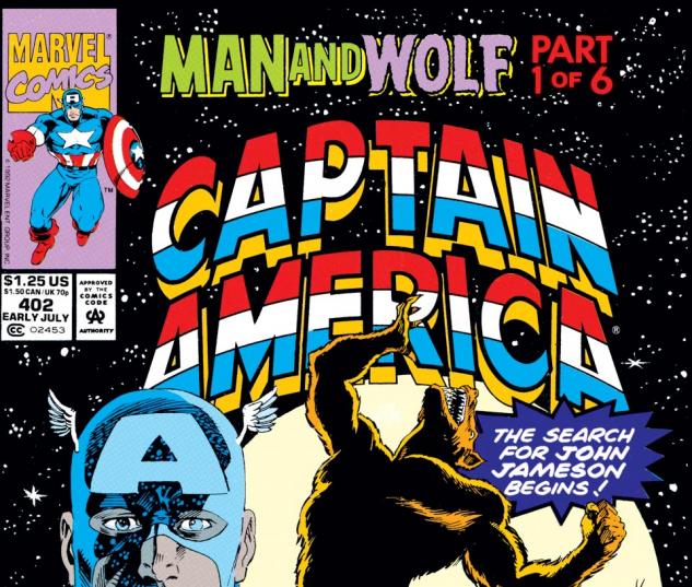 Captain America (1968) #402 Cover