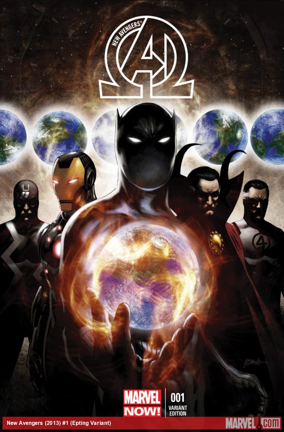 New Avengers (2013) #1 (Epting Variant) comic book cover